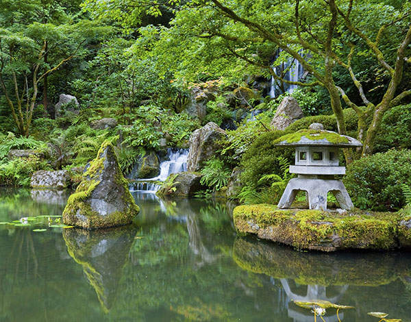 Portland Japanese Garden at OR